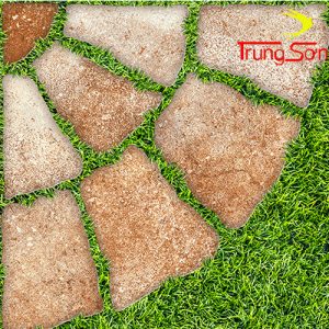 gạch đồng tâm 4040greenery003